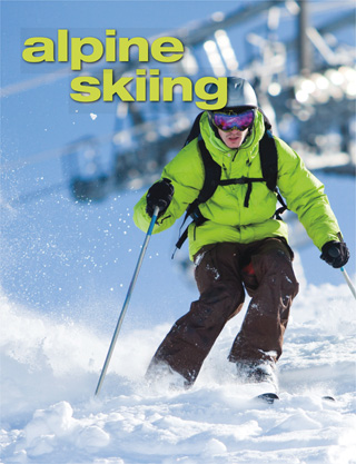 Skidvalla för alpine skiing